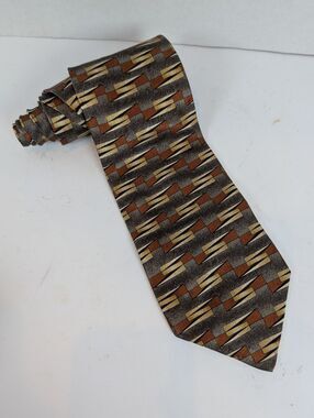 Marcello Di Milano 100% Made In Italy Multicolr Tie